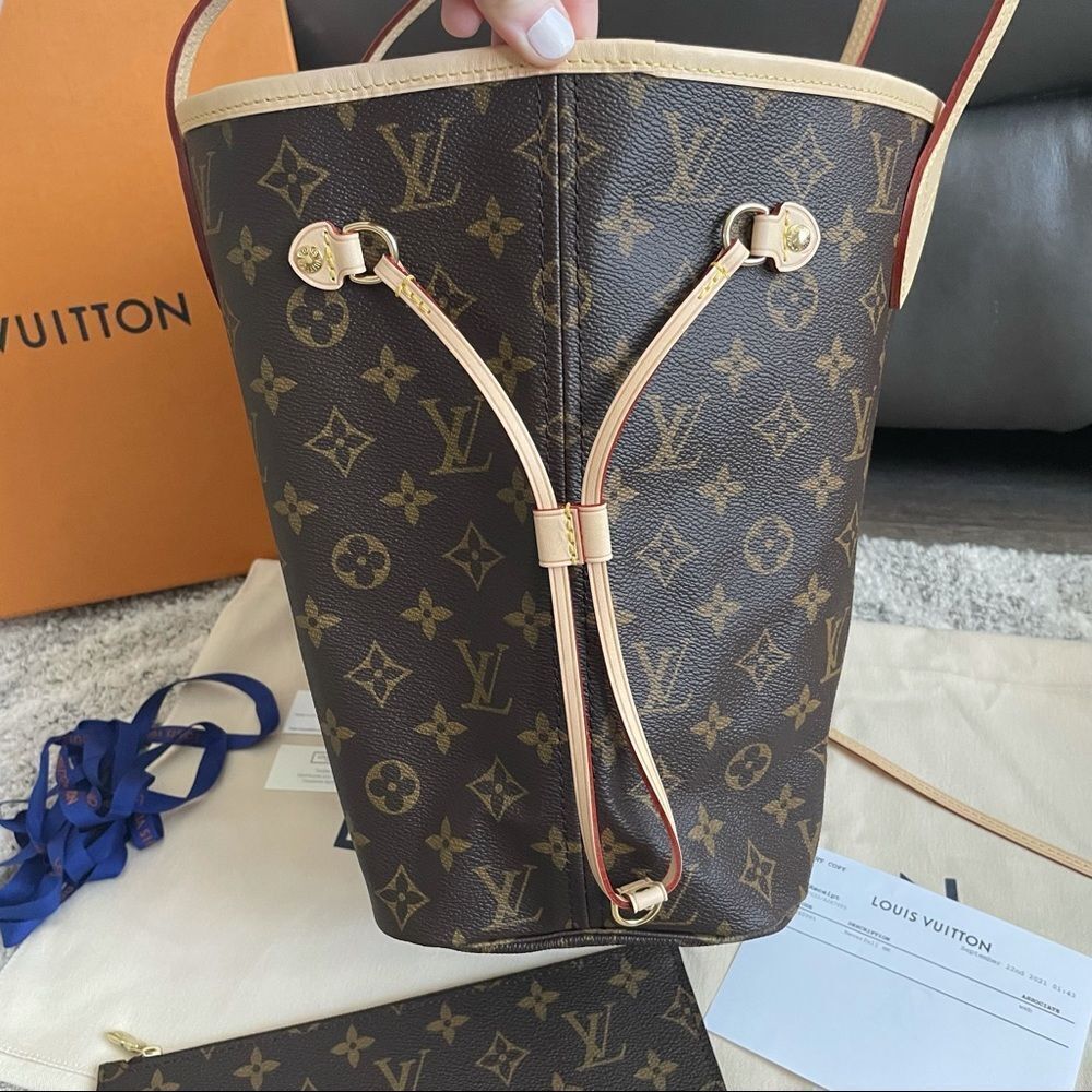 🍒2025🍒BRAND NEW LOUIS VUITTON NEVERFULL MM - Picture 13 of 14